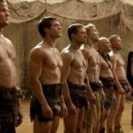 Prima scena di sesso gay tra gladiatori in "Spartacus" - Thumbnail