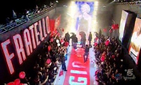 L'uscita di Giorgio, quasi vincitore del GF 10