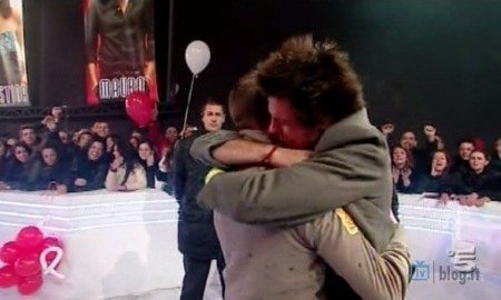 L'uscita di Giorgio, quasi vincitore del GF 10