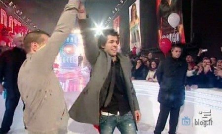 L'uscita di Giorgio, quasi vincitore del GF 10