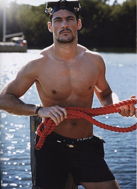 David Gandy, pescatore con Style