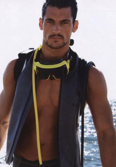 David Gandy, pescatore con Style