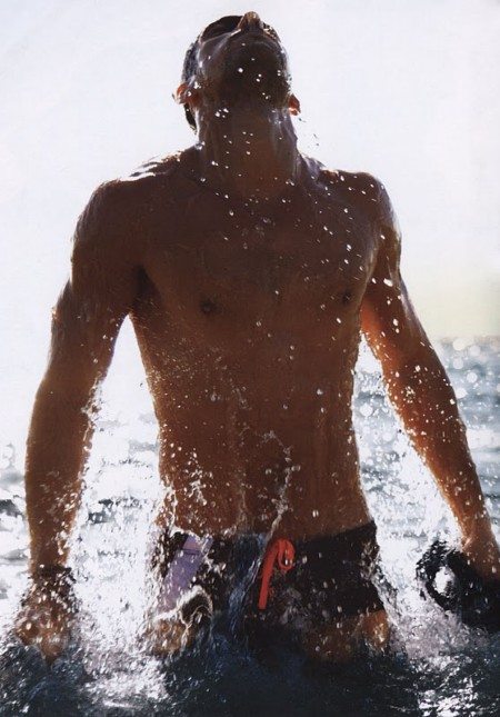 David Gandy, pescatore con Style