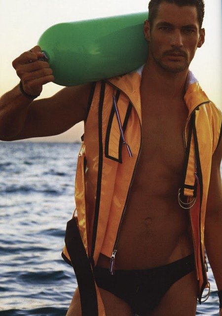 David Gandy, pescatore con Style