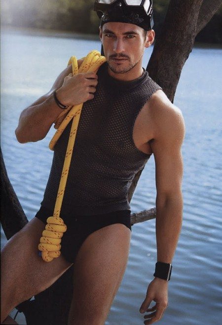 David Gandy, pescatore con Style