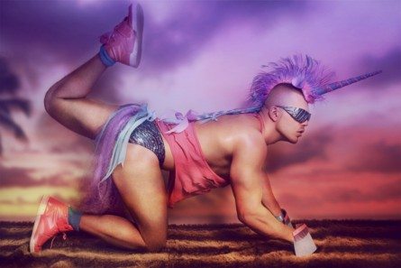 Finalmente arriva David, sexy-unicorno di Exterface