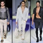 Nudi e leather per l'estate Armani - Thumbnail