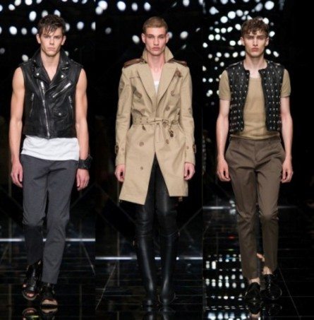Militari e motociclisti per Burberry