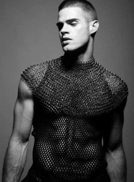 Dorian, ritratto a Chad in black & White