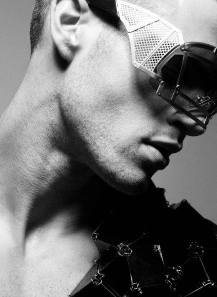 Dorian, ritratto a Chad in black & White
