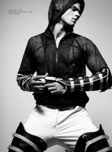 Dorian, ritratto a Chad in black & White