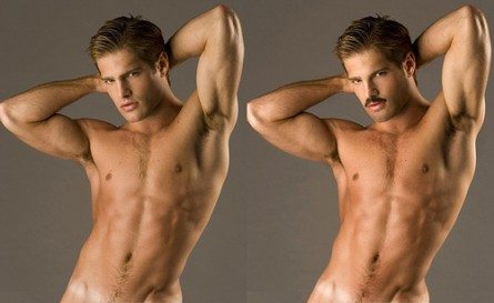 Da glabro a bear, le magie di Photoshop