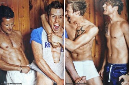 Tornano i McFly, e si spogliano per il magazine gay