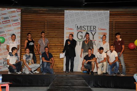 Mister gay Italia 2010, le foto dei finalisti
