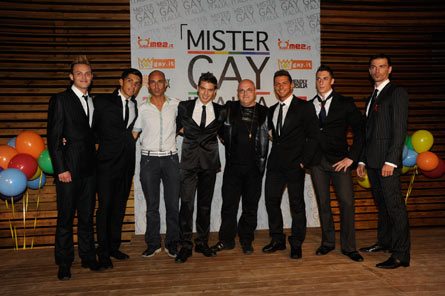 Mister gay Italia 2010, le foto dei finalisti