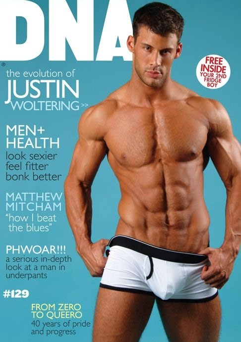 Justin Woltering &egrave; il coverboy di DNA di ottobre