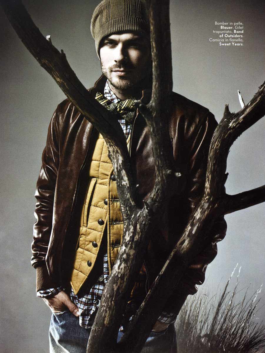 Ian il vampiro posa per Vanity Fair