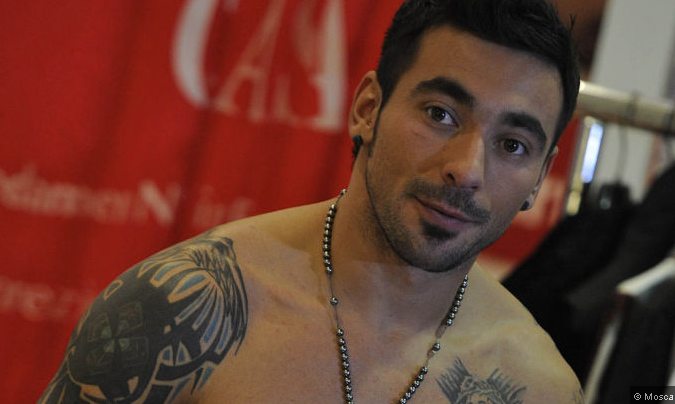 Lavezzi e Sosa:il backstage del calendario del Napoli Calcio