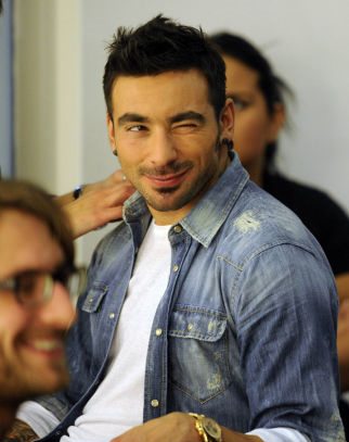 Lavezzi e Sosa:il backstage del calendario del Napoli Calcio
