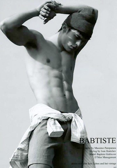 Baptiste Giabiconi: il primo uomo del Calendario Pirelli