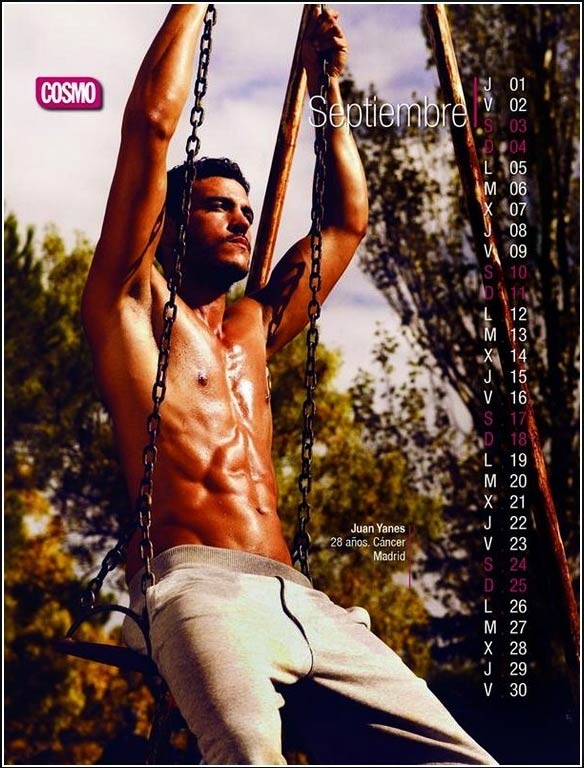 Ecco il calendario di Cosmopolitan TV con i 12 Chicos Cosmo