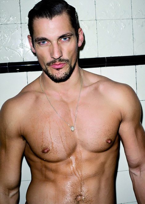 Il modello David Gandy nella trappola di Terry Richardson