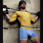 Athletic Performance: body painting e shorts attillatissimi - Thumbnail