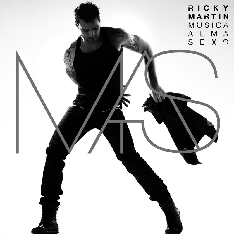 Le foto di Ricky Martin nel back stage di Musica Alma Sexo