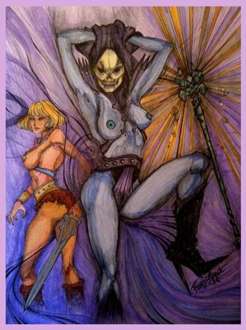 I muscoli di He-Man e Skeletor in mostra per beneficienza