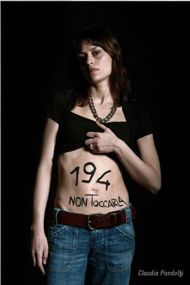 Legge sull'aborto? Non toccarla