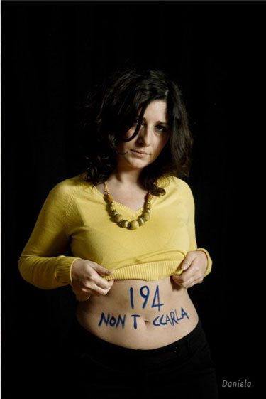 Legge sull'aborto? Non toccarla