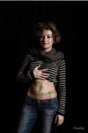 Legge sull'aborto? Non toccarla