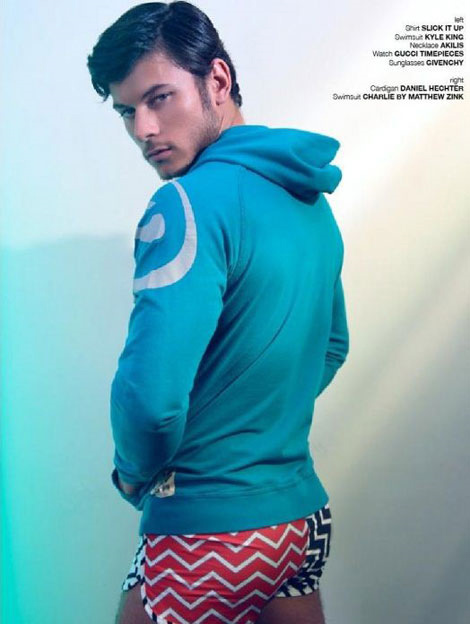 Daniel Garofali supersexy per Lash Magazine
