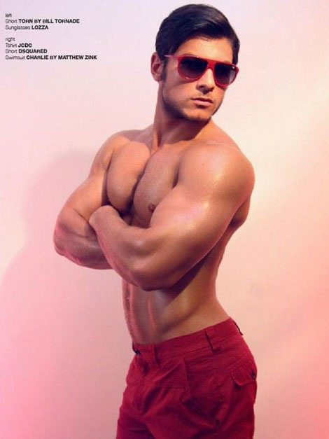Daniel Garofali supersexy per Lash Magazine