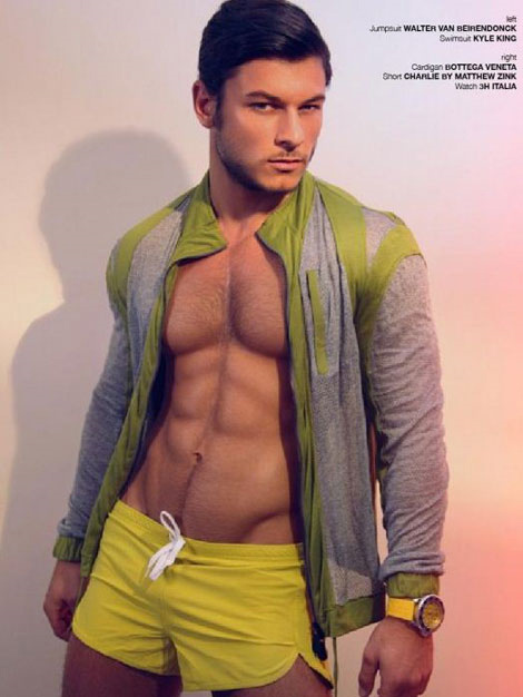 Daniel Garofali supersexy per Lash Magazine