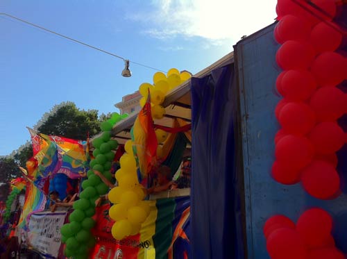 Le foto dell'Europride: i carri