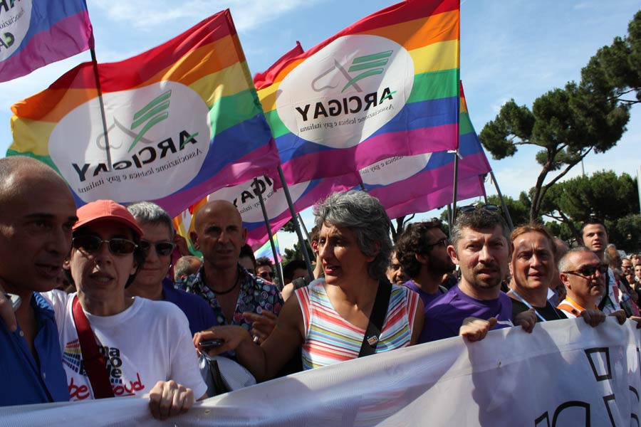 Le foto dell'Europride: il corteo