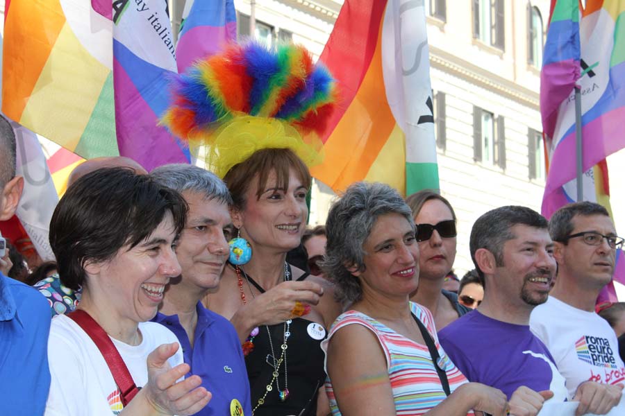 Le foto dell'Europride: il corteo