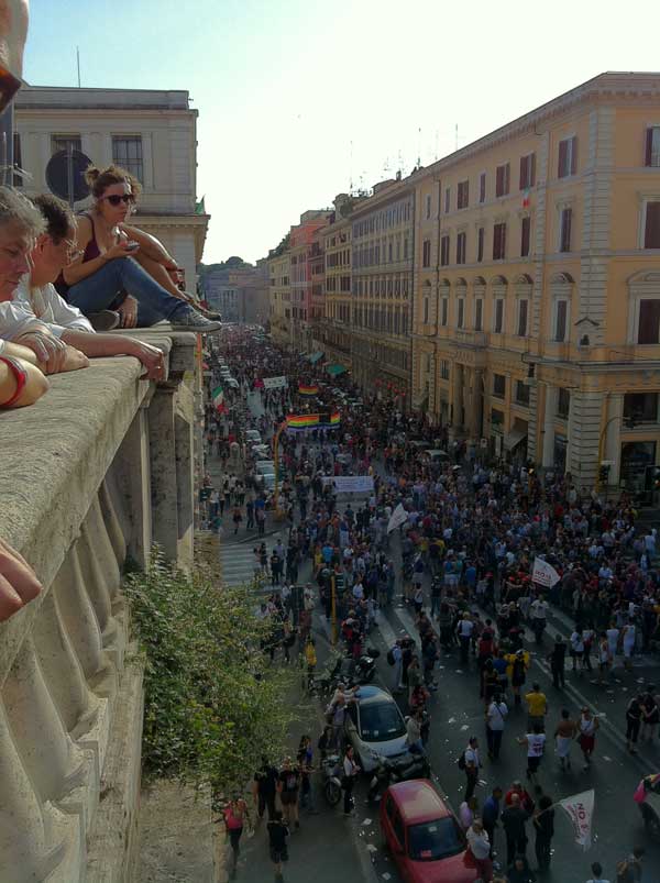 Le foto dell'Europride: il corteo