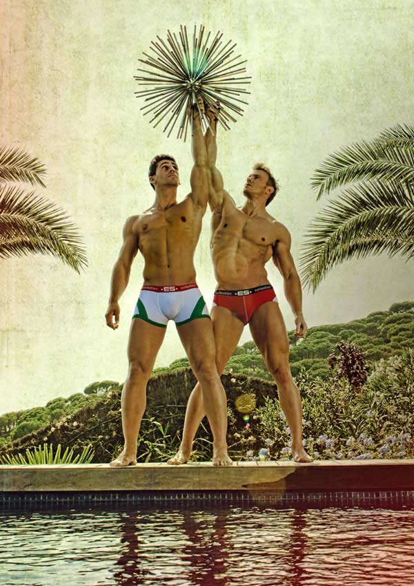 Nuova campagna Swimwear di ES: bagnati a bordo piscina