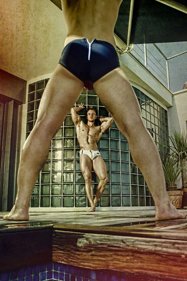 Nuova campagna Swimwear di ES: bagnati a bordo piscina