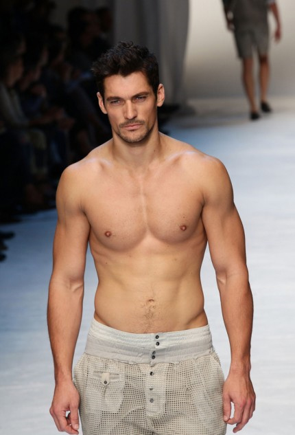 David Gandy (e non solo) a petto nudo per D&G