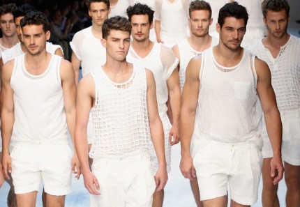 David Gandy (e non solo) a petto nudo per D&G