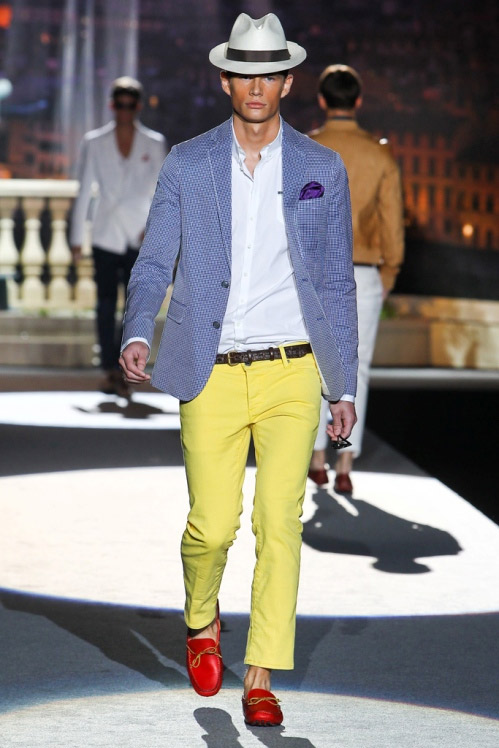 Ecco l'uomo di DSquared per la primavera/estate 2012