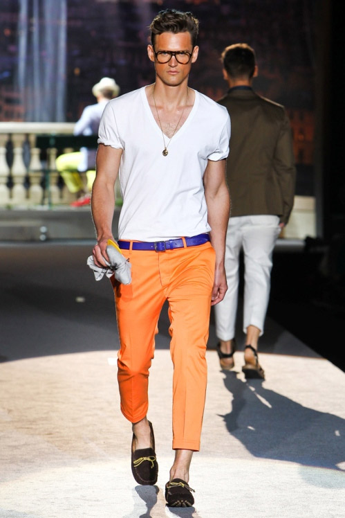 Ecco l'uomo di DSquared per la primavera/estate 2012