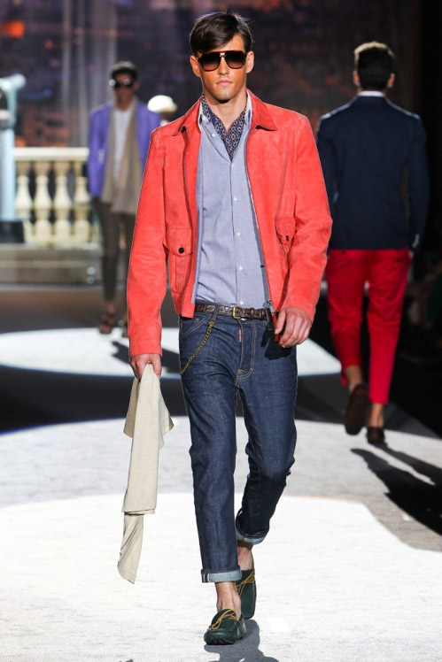 Ecco l'uomo di DSquared per la primavera/estate 2012