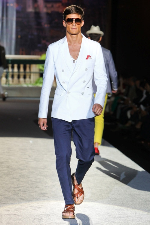 Ecco l'uomo di DSquared per la primavera/estate 2012