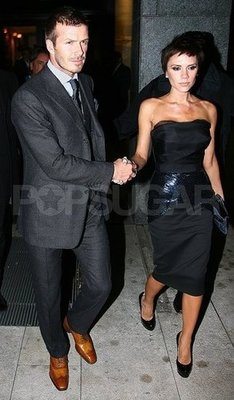 Le foto di Beckham e Victoria a Milano