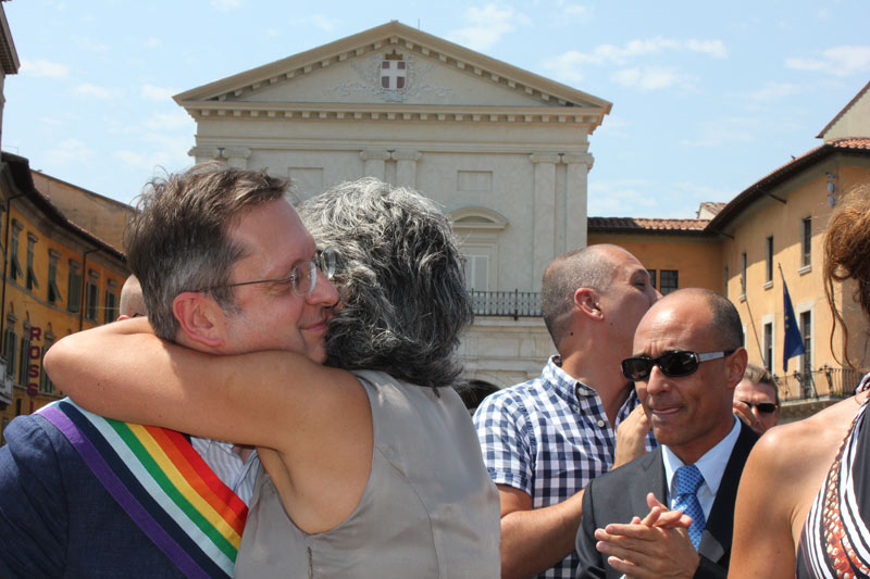 Pisa: a 42 anni da Stonewall la bandiera Rainbow sul pennone