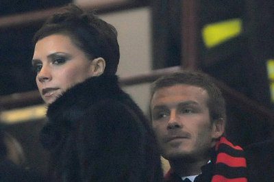 Le foto di Beckham e Victoria a Milano